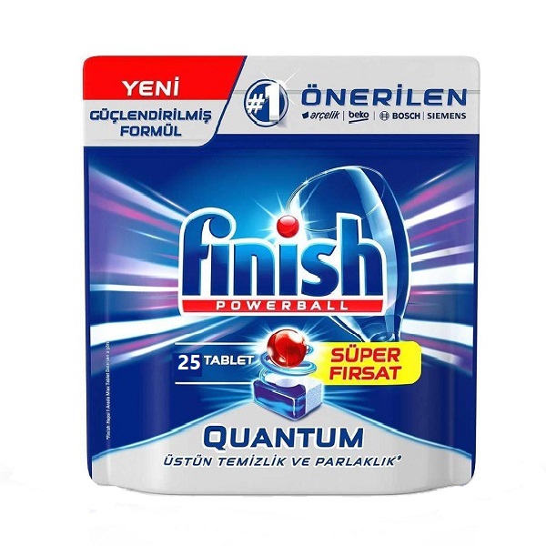 قرص ماشین ظرفشویی فینیش کوانتوم 25 عددی Finish Quantum