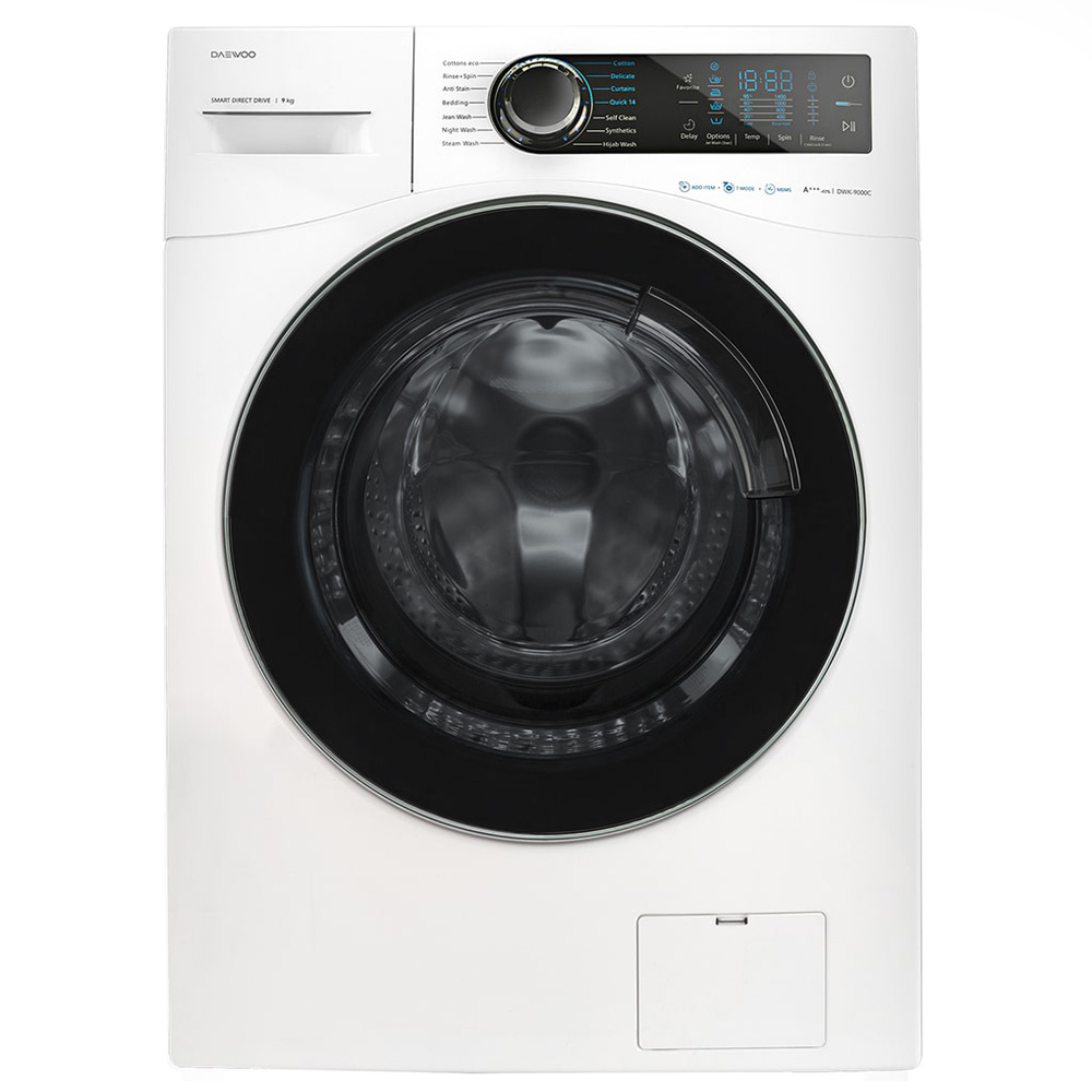 ماشین لباسشویی 9 کیلویی دوو مدل DWK-9000C