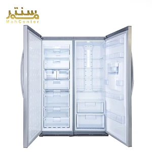 فضای داخلی یخچال فریزر دوقلو هیمالیا مدل آیس پول NR440ip-HFZN337 - سفید چرم