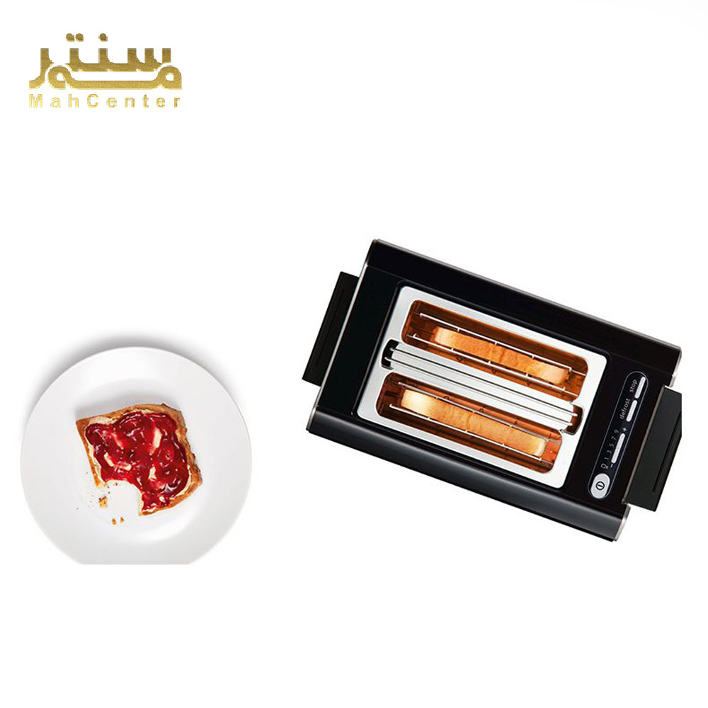 توستر بوش مدل TAT8613 با دو شیار نان، ایده‌آل برای تهیه صبحانه خانوادگی.