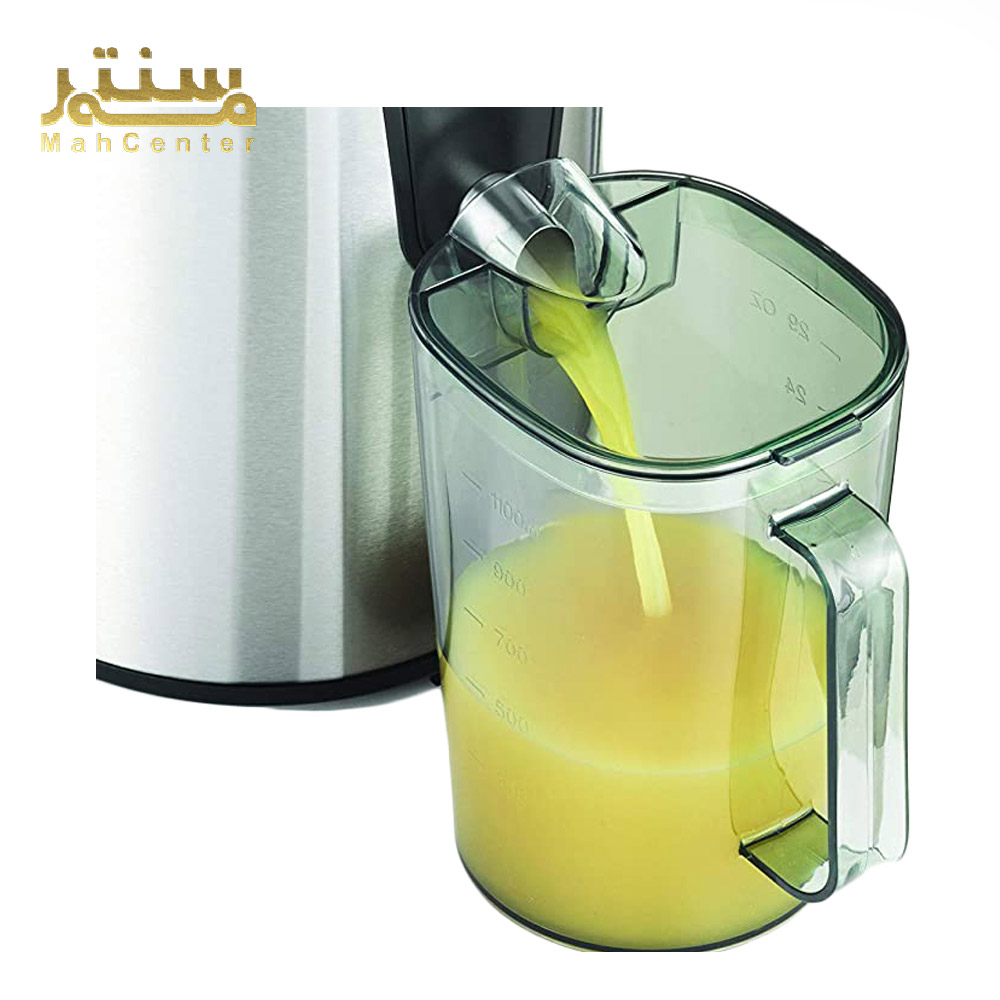 لیوان آبپرتقال تازه گرفته شده با آبمیوه‌گیری کنوود مدل JEM02