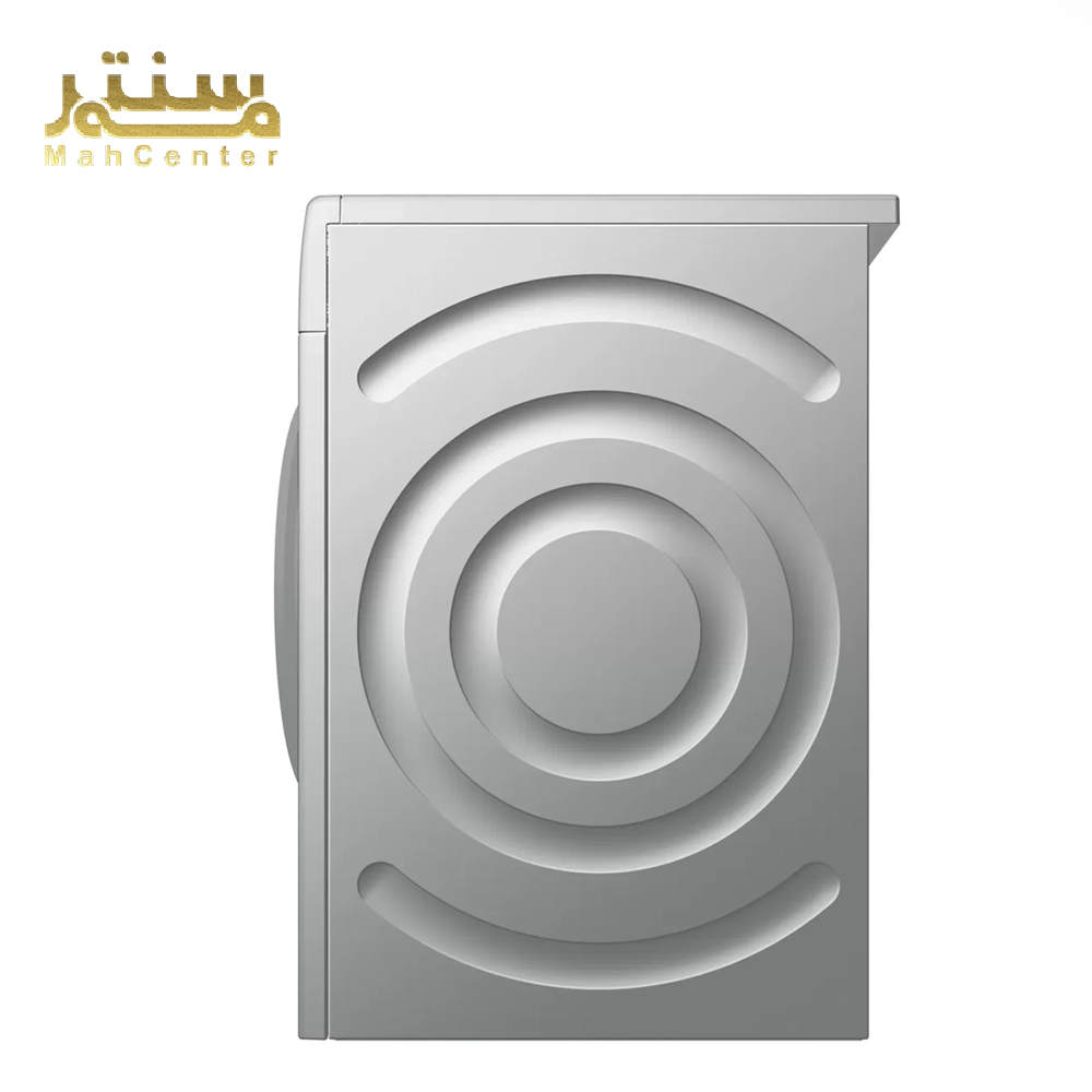 نمای جانبی لباسشویی بوش 9 کیلویی در فضای آشپزخانه