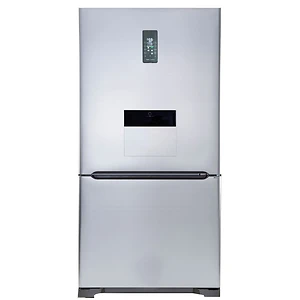 یخچال فریزر پایین هوم بار هیمالیا مدل امگا پلاس HRFN605hb - استیل