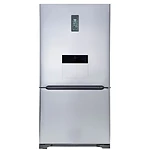 یخچال فریزر پایین هوم بار هیمالیا مدل امگا پلاس HRFN605hb - استیل