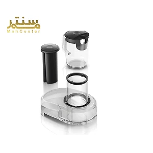 آبمیوه‌گیری بوش مدل MES4000 با طراحی مدرن و بدنه استیل ضدزنگ.