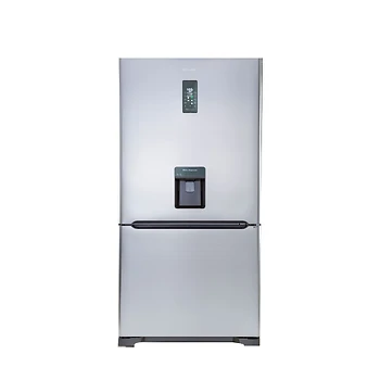 یخچال فریزر پایین آبسردکن دار هیمالیا مدل امگا پلاس HRFN60505