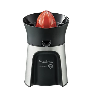 آب‌مرکبات‌گیری مولینکس مدل PC603 به رنگ نقرهای روی پیشخوان آشپزخانه.