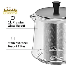 سماور برقی فلر مدل TS380 استیل مشکی - دوم