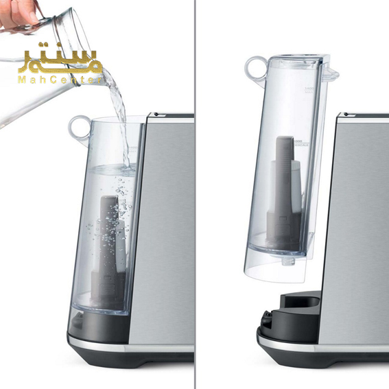 دستگاه اسپرسوساز Sage Bambino با پورتافیلتر 54 میلی‌متری حرفه‌ای و ظرفیت 18 گرم قهوه برای طعم کامل.