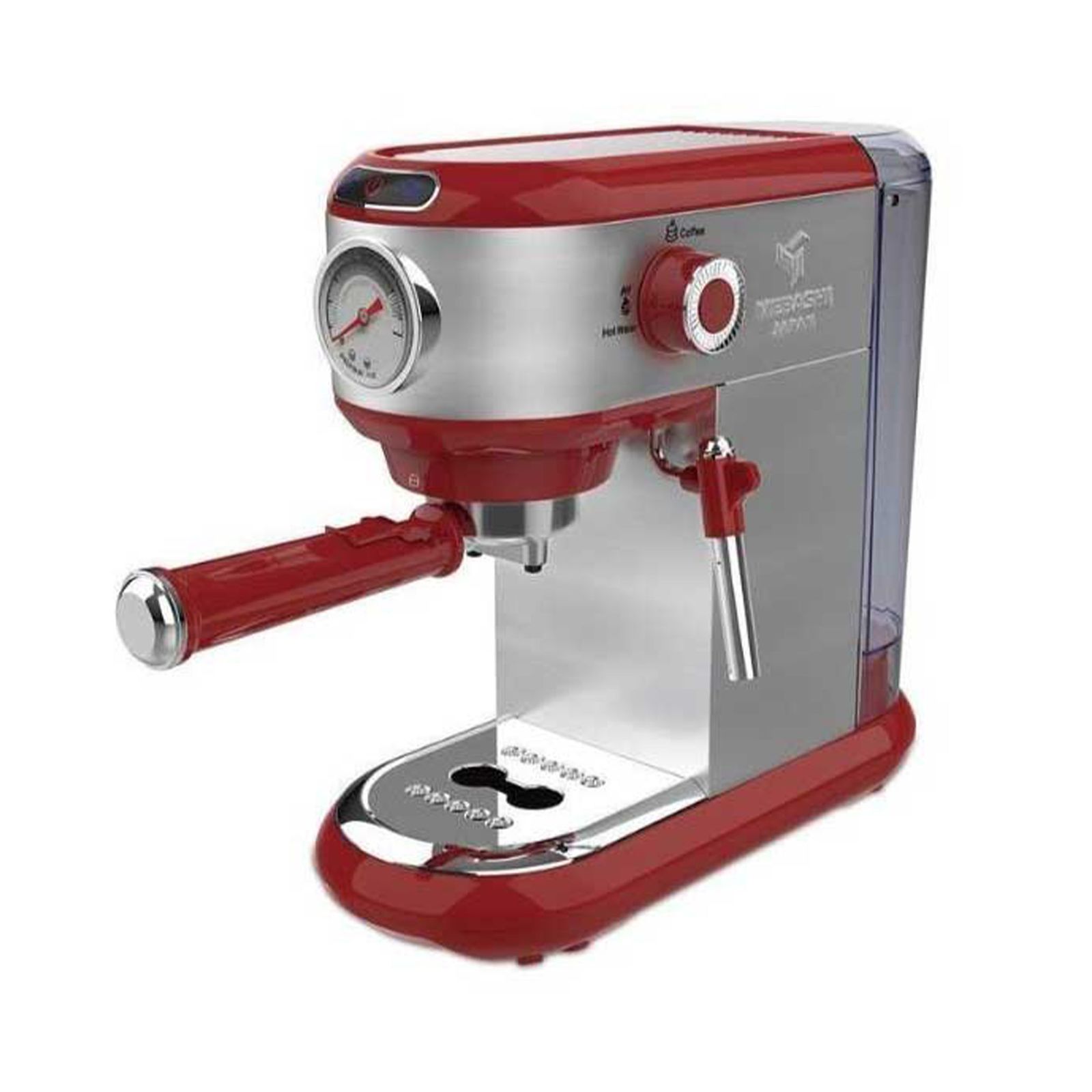 اسپرسوساز مباشی مدل ECM-2025 قرمز