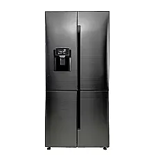 ساید بای ساید هیمالیا مدل تسلا HRFN60504 استیل دودی