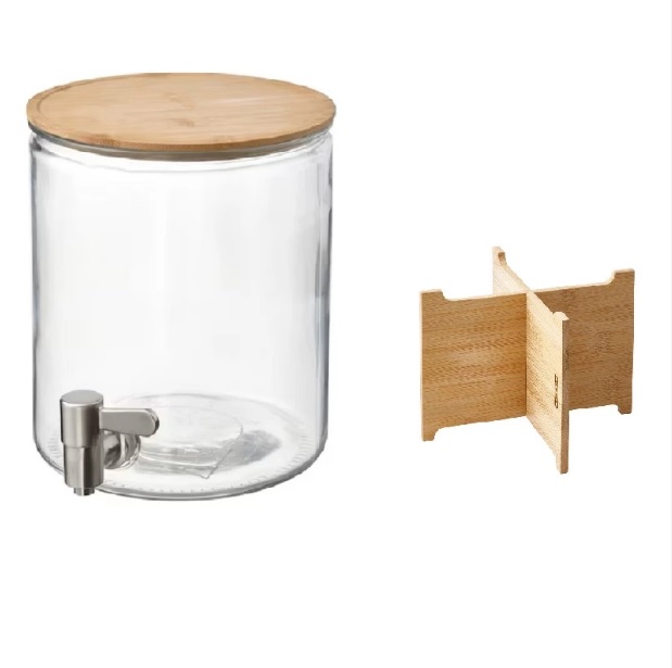 کلمن شیشه ای 4 لیتری ایکیا مدل +365