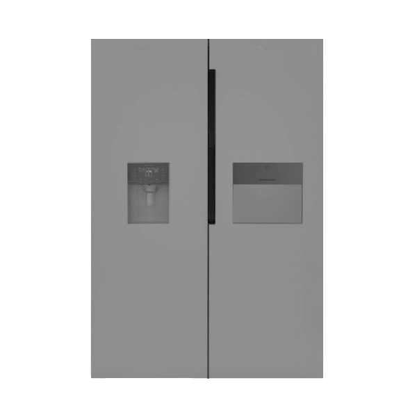 خچال فریزر دوقلو 17 فوت هیمالیا مدل آلفا پلاس NR440A - استیل