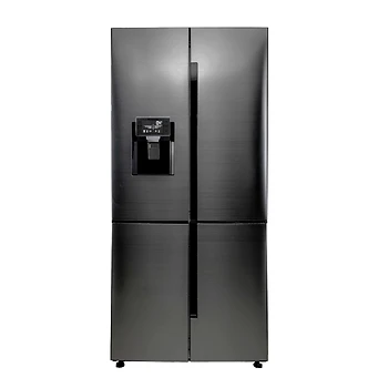 ساید بای ساید هیمالیا مدل تسلا HRFN60504 استیل دودی