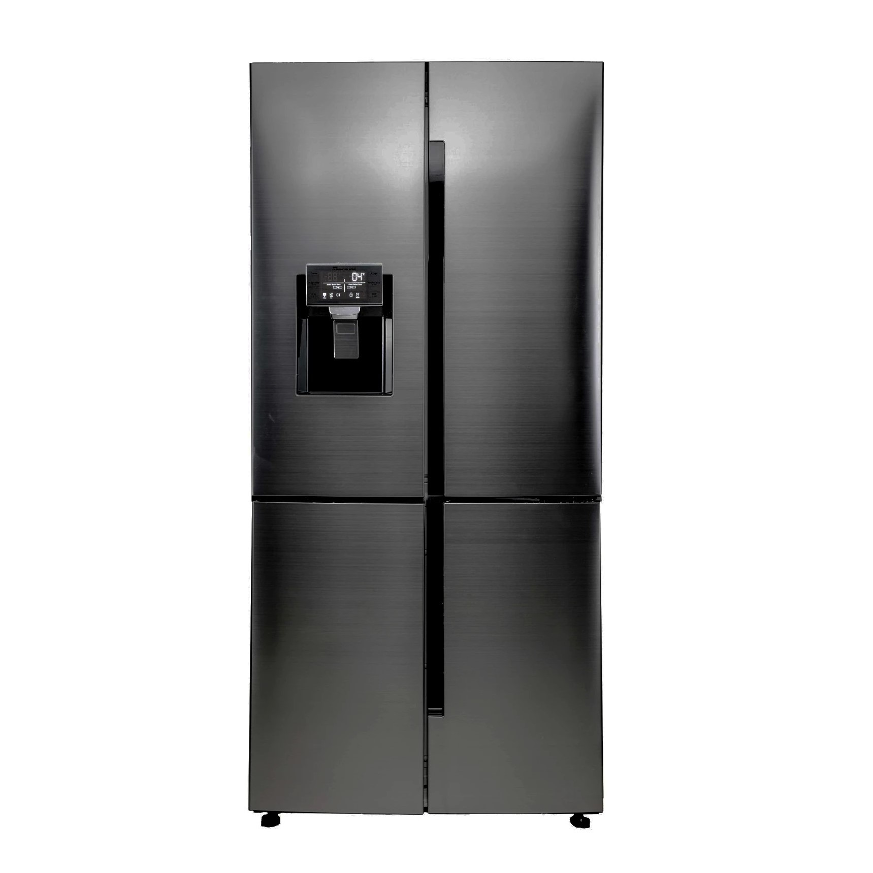 ساید بای ساید هیمالیا مدل تسلا HRFN60504 استیل دودی