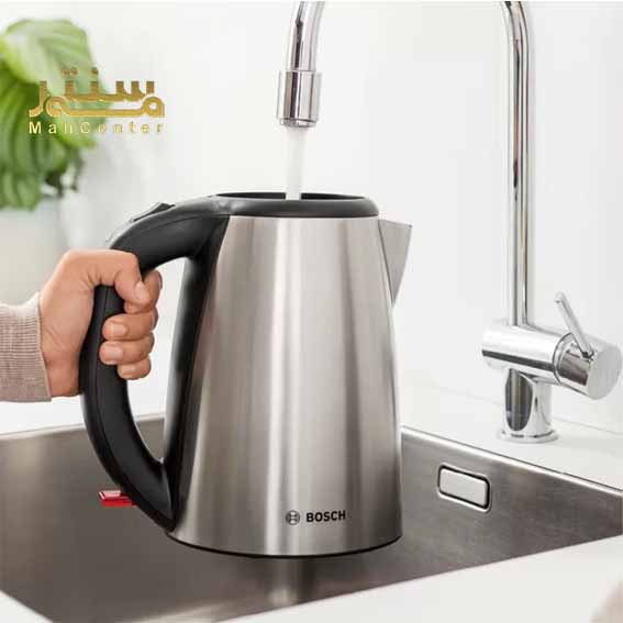 چای ساز بوش TTA5883 با پایه 360 درجه و قوری استیل