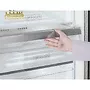 یخچال فریزر دوقلو دوو SRI/SFI-20SS با سیستم انجماد سریع و گردش هوای سه‌بعدی برای حفظ کیفیت مواد غذایی.