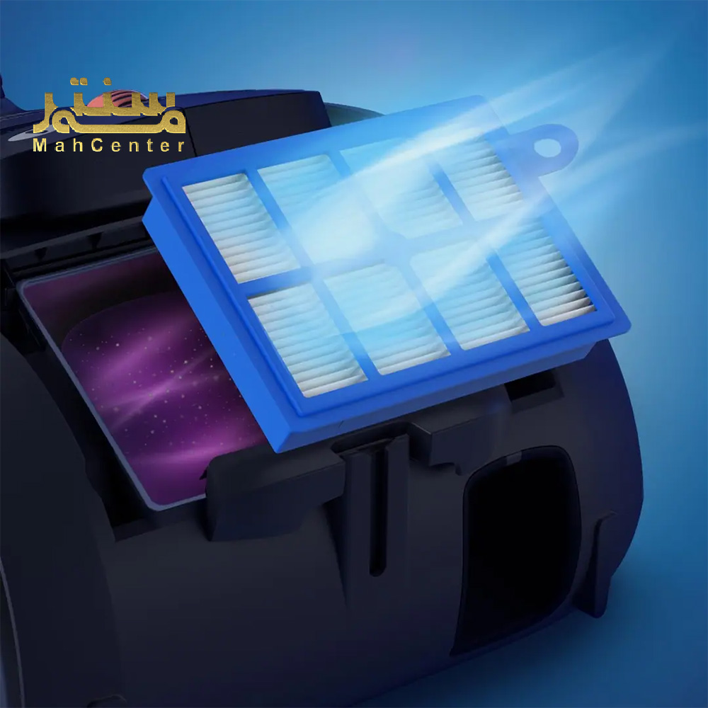 جاروبرقی فیلیپس XD8022 با پارویی حرفه‌ای