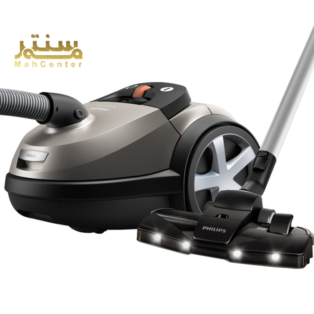 جاروبرقی کیسه‌ای فیلیپس مدل XD8052/12 با ظرفیت 4 لیتر و قدرت مکش 500 وات برای تمیزکاری حرفه‌ای.