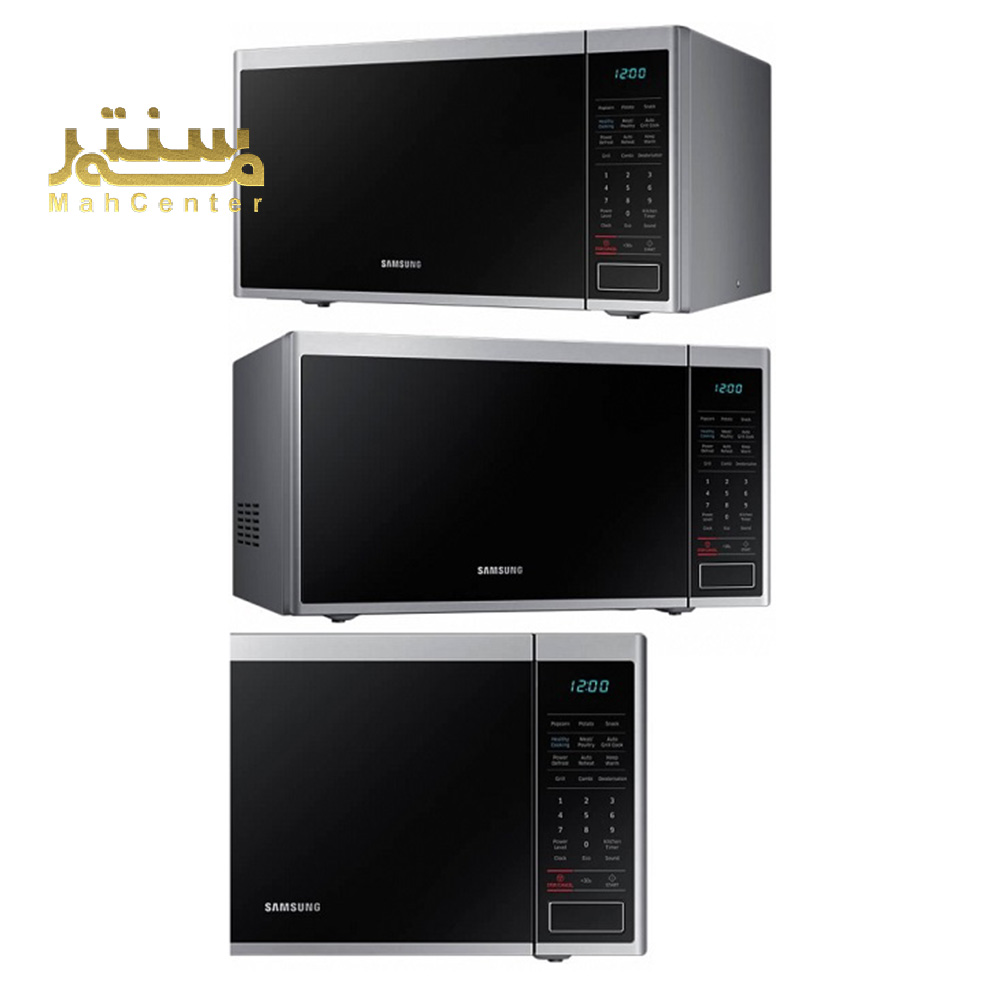 قفل کودک و حالت Eco روی پنل مایکروویو سامسونگ MG40J5133AT برای صرفه‌جویی انرژی.