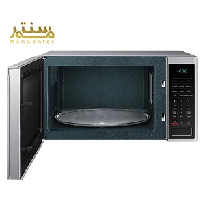 درب باز مایکروویو سامسونگ مدل MG40J5133AT با محفظه سرامیکی ۴۰ لیتری.