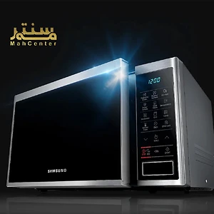 سینی گردان ۳۶۰ میلی‌متری داخل مایکروویو سامسونگ MG40J5133AT برای پخت یکنواخت.
