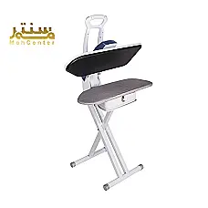 میز اتو بخار با طراحی کاربردی و مدرن، مناسب برای استفاده حرفه‌ای. - دوم