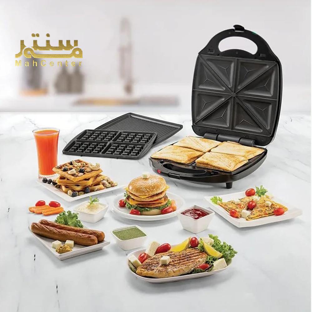 ساندویچ ساز بلک پلاس دکر مدل TS4130 مشکی