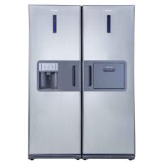 یخچال فریزر دوقلو هیمالیا مدل دلتا پلاس NR440d+ /+NF280d- نقره ای