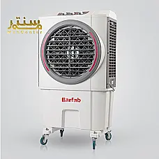 این تصویر یک کولر آبی برفاب را نشان می‌دهد که به رنگ سفید است. این کولر از نوع ایستاده و بزرگ است و برای استفاده در فضاهای داخلی و خارجی مناسب است. - دوم