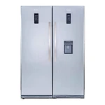 یخچال فریزر دوقلو 34 فوت هیمالیا مدل آیس پول NR440ip-HFZN337 - نقره ای