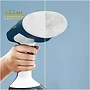 این تصویر یک دستگاه بخارگر لباس دستی را نشان می دهد که توسط برند "MahCenter" ارائه شده است.