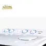این تصویر یک ماشین لباسشویی نیمه اتوماتیک پاکشوما با ظرفیت 9.6 کیلوگرم را نشان می‌دهد.