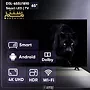 کیفیت تصویر فوق‌العاده: با رزولوشن 4K UHD و پشتیبانی از HDR، تصاویری با جزئیات بالا، رنگ‌های زنده و کنتراست بالا را تجربه خواهید کرد.