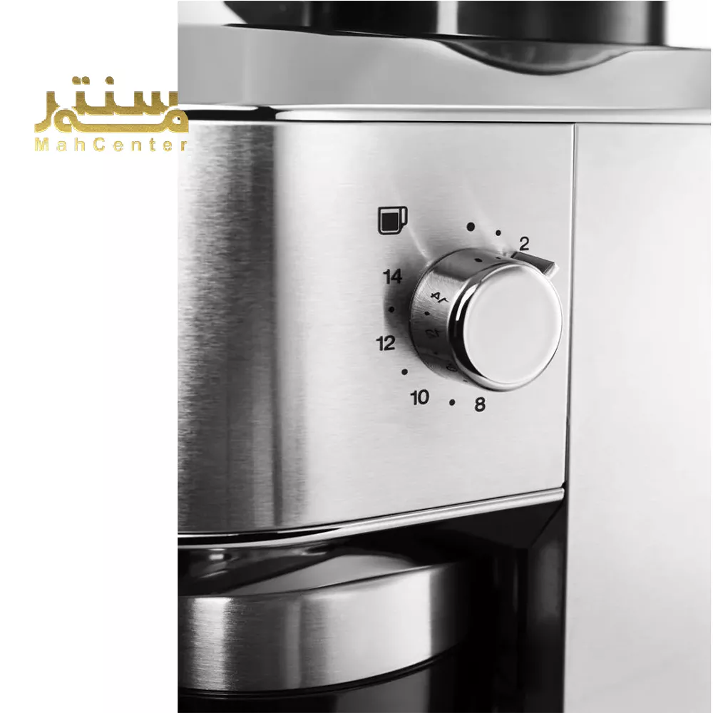 تیغه‌های آسیاب معمولاً از جنس سرامیک یا استیل ضد زنگ هستند و برای آسیاب کردن دانه‌های قهوه به صورت یکنواخت طراحی شده‌اند.