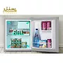 یخچال دارای ظرفیت 60 لیتر است که برای نگهداری مواد غذایی و نوشیدنی‌های محدود مناسب است.