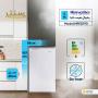 یخچال هیمالیا مدل HRED190 با طراحی جمع و جور، مناسب برای فضاهای کوچک، دارای سیستم بدون برفک