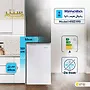 یخچال هیمالیا مدل HRED190 با طراحی جمع و جور، مناسب برای فضاهای کوچک، دارای سیستم بدون برفک