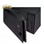 نمای نزدیک مایکروویو ال‌جی با طراحی مدرن و صفحه کنترل دیجیتال.