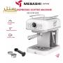 Mebashi ME-ECM 2049 یک دستگاه اسپرسو ساز است که توسط شرکت ژاپنی Mebashi تولید شده است. این دستگاه با فشار 19 بار، عصاره‌گیری کاملی را انجام می‌دهد و قهوه با کرمای عالی تحویل می‌دهد. توان این دستگاه 1050 وات است.