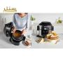 دستگاه چندکاره نینجا مدل OL550EU به رنگ مشکی با ظرفیت 6 لیتر برای پخت و پز، بخارپز کردن و گرم کردن غذا