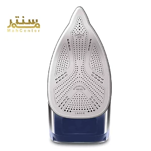 که دارای یک صفحه فولادی ضد زنگ با نوک دقیق، سوراخ های بخار و یک سیم پیچ است. این اتو به صورت عمودی قرار گرفته است