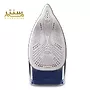 که دارای یک صفحه فولادی ضد زنگ با نوک دقیق، سوراخ های بخار و یک سیم پیچ است. این اتو به صورت عمودی قرار گرفته است