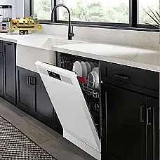 ماشین ظرفشویی دوو 12 نفره مدل DW-110W سفید - دوم