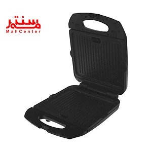 صفحه گریل ساندویچ ساز بلک اند دکر مدل 4090 که در آن 90 درجه باز است