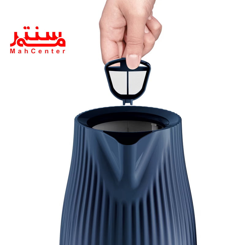 عکس از جلوی کتری تفال مدل loft و فیلتر جدا شونده آن