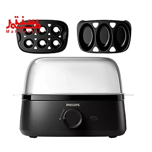 تخم مرغ آب پز و نیمرو با تخم مرغ پز فیلیپس hd-9137