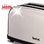 بدنه استیل توستر تفال 330 که روی آن برق افتاده
