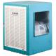 ک کولر آبی Aabsal AC70 در پس زمینه سفید نشان داده شده است. این کولر آبی بزرگ و مکعبی شکل است و دارای بدنه ای فلزی است.