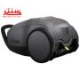 عکس بدنه که جاروبرقی آاگ 81a2 از پایین دستگاه که جای سیم و جای فیلتر مشخص هست